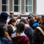 Gruppe von Menschen beim Science March