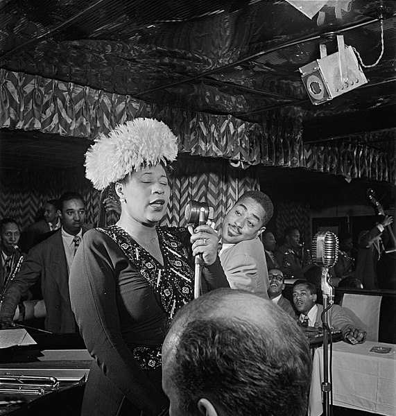 Sängerin Ella Fitzgerald