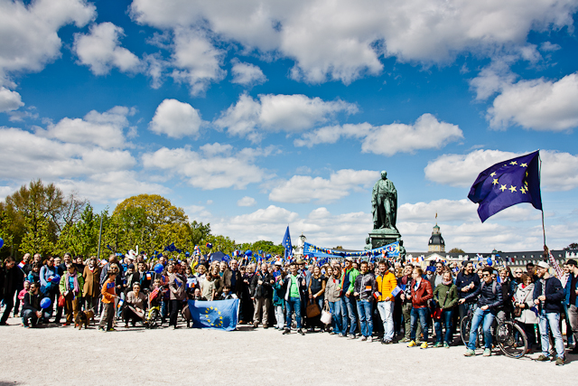 Demonstration Pulse of Europe