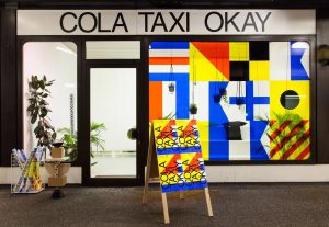 Projektraum COLA TAXI OKAY von außen