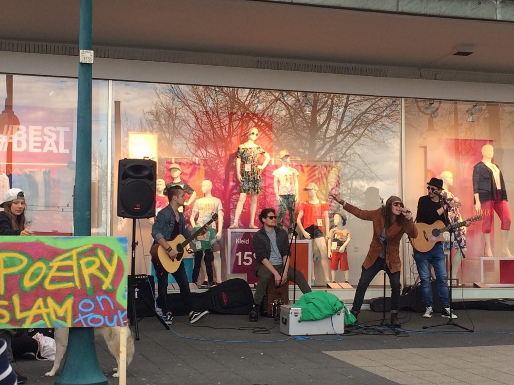 Straßenband in Karlsruhe