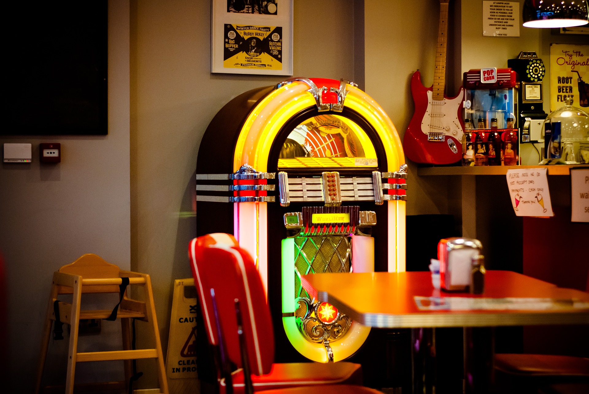 Jukebox im American Diner