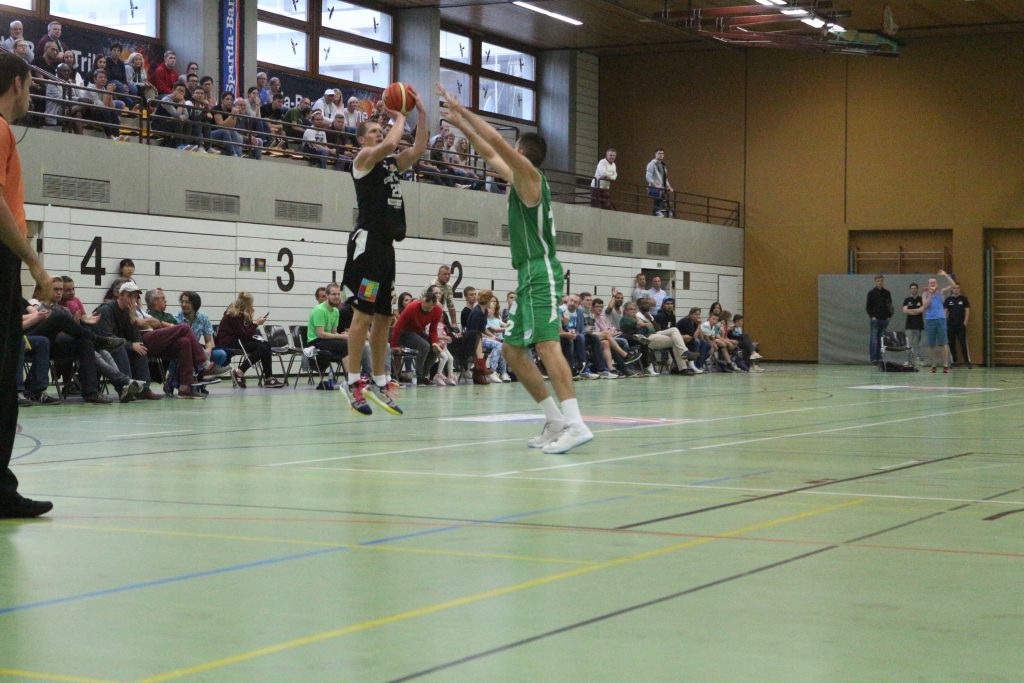 Basketballspieler im Spiel