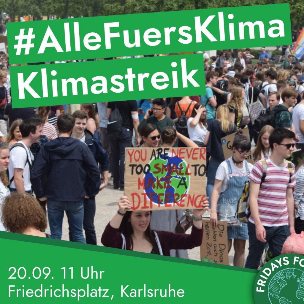 Demo von Fridays for Future