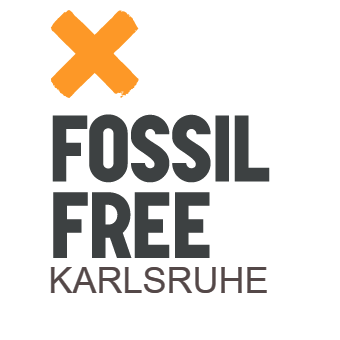 Logo Fossil Free Karlsruhe